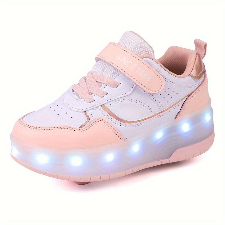 Light-up sneakers with removable wheels - product photo 12