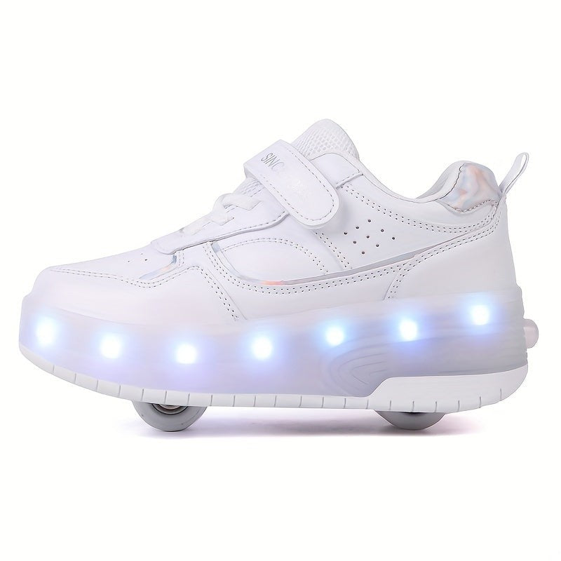 Light-up sneakers with removable wheels - product photo 8