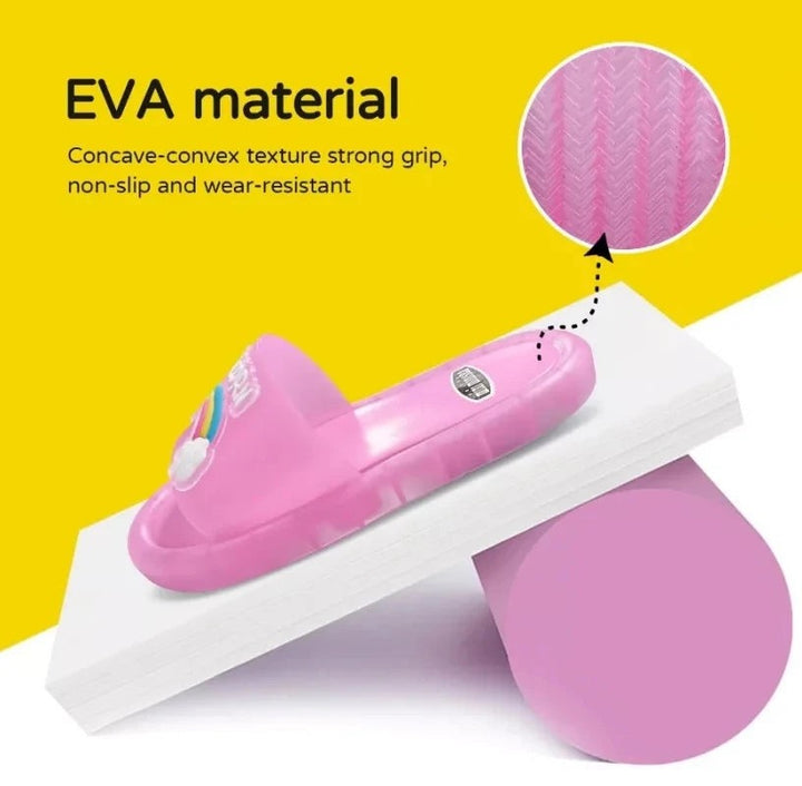 Light-up unicorn slides for children - product photo 4