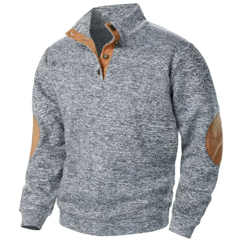 Ethan | Versatile V-Neck Sweatshirt for Outdoor and Casual Wear