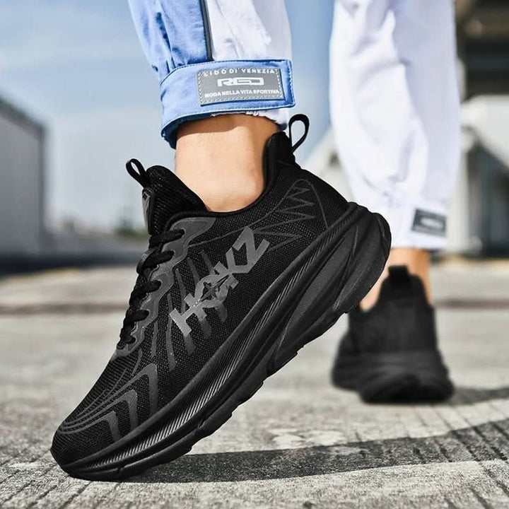 Lightweight cushioned sneaker with a breathable knit upper - product photo 3