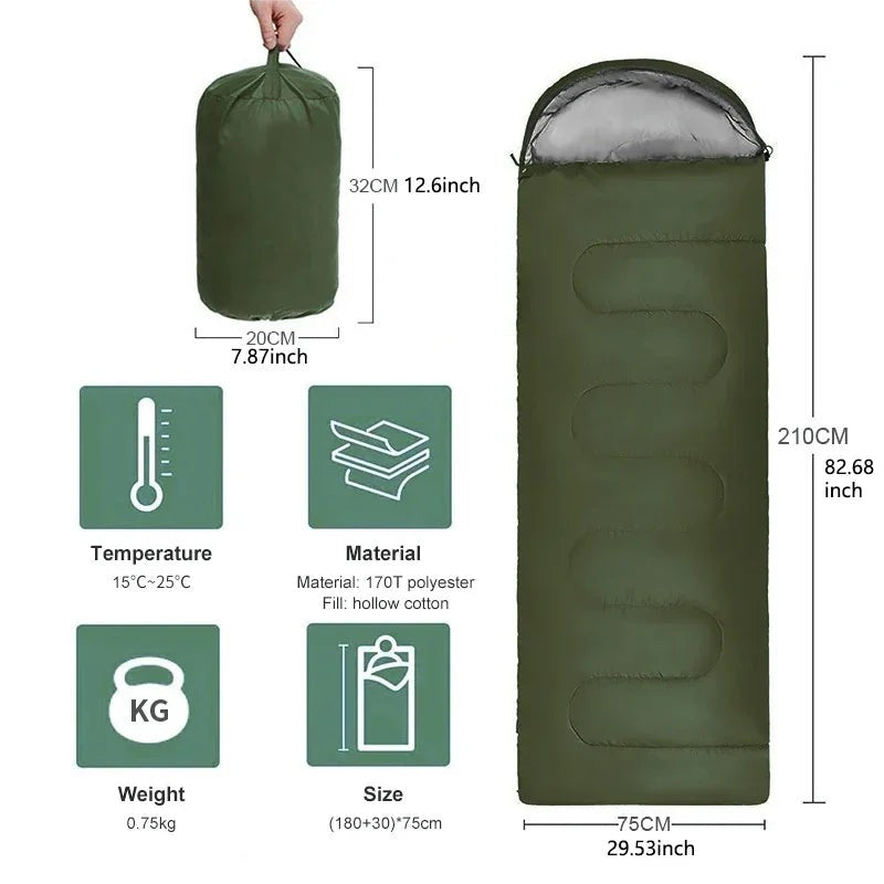 Lightweight four-season sleeping bag - product photo 6
