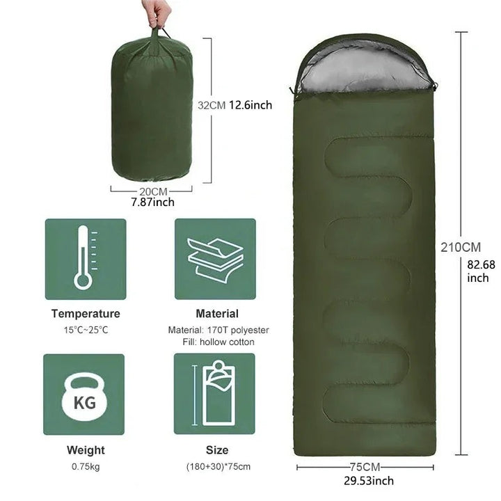 Lightweight four-season sleeping bag - product photo 6
