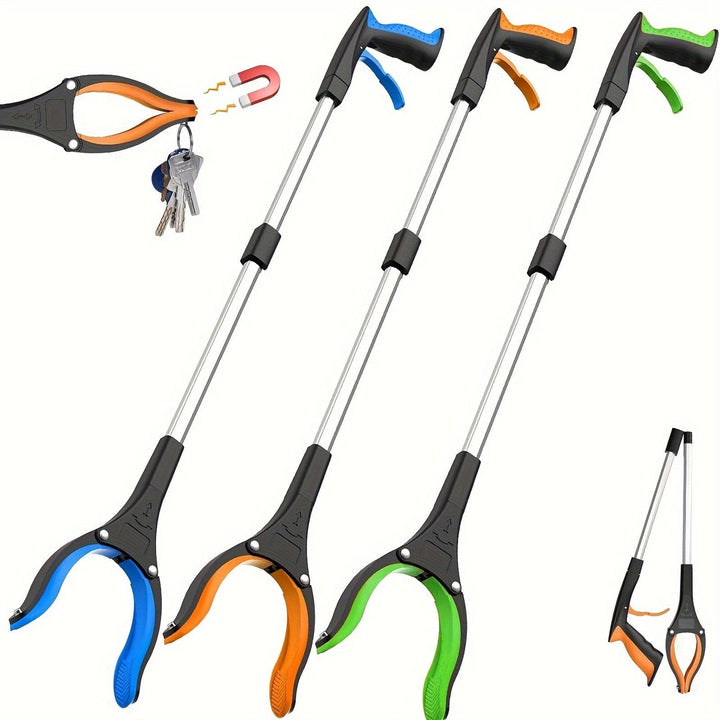 Lightweight grabber tool with a rotating jaw - product photo 1