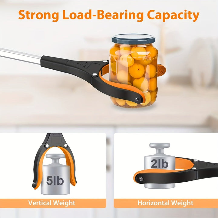 Lightweight grabber tool with a rotating jaw - product photo 3