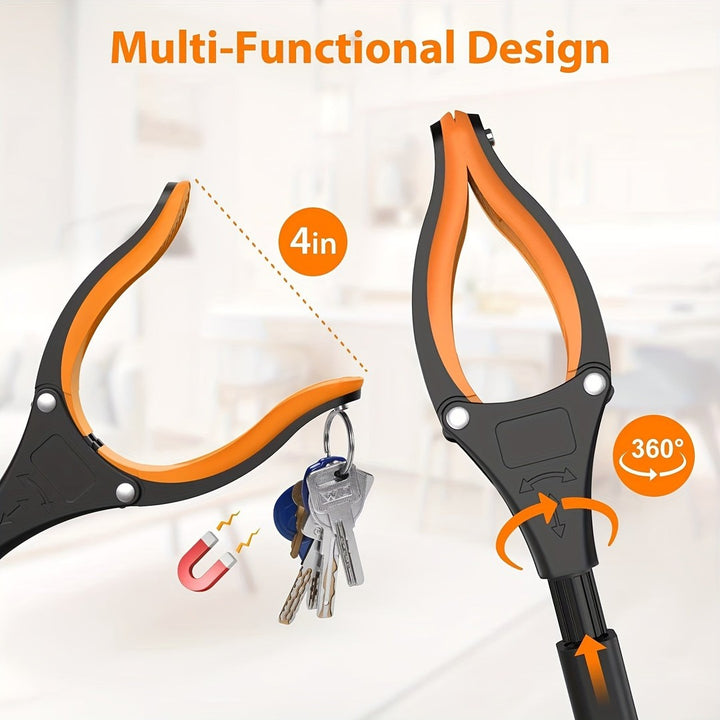 Lightweight grabber tool with a rotating jaw - product photo 8
