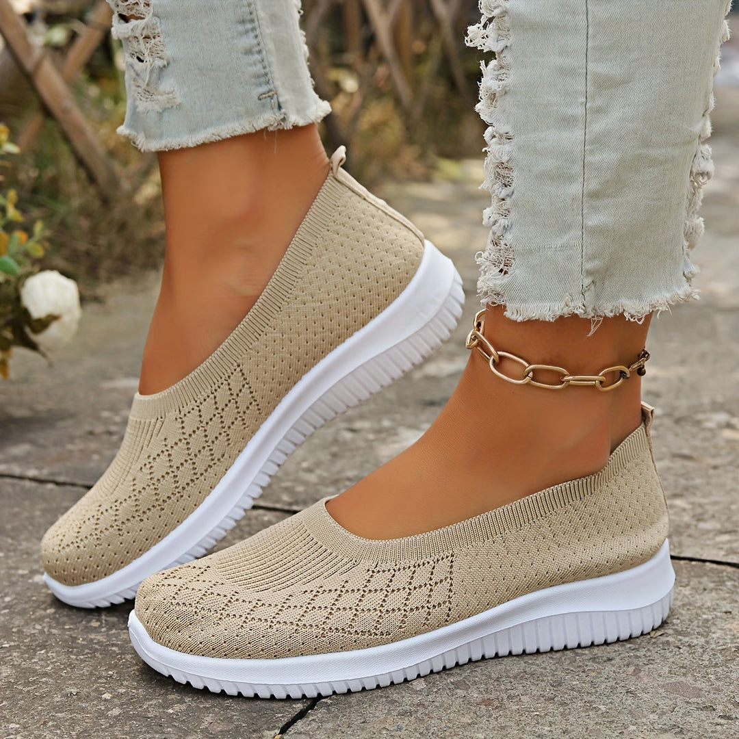 Noemi | Comfortable Knit Slip-On Shoes For Women
