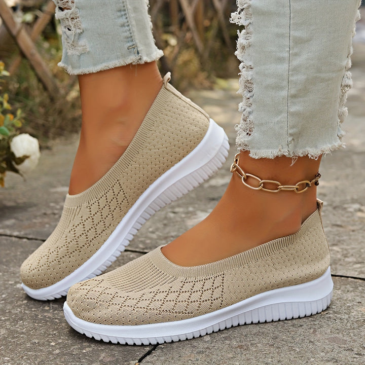 Noemi | Comfortable Knit Slip-On Shoes For Women