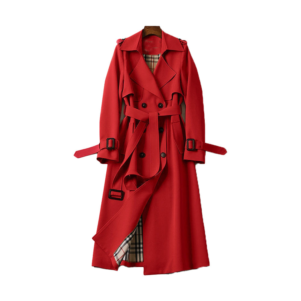 Naomi | Double-Breasted Belted Women’s Trench Coat