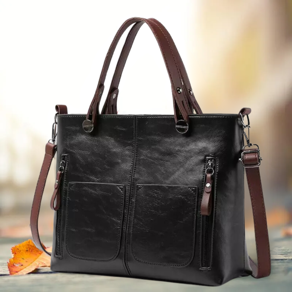 Elise | Timeless Leather Shoulder Bag With Refined Elegance