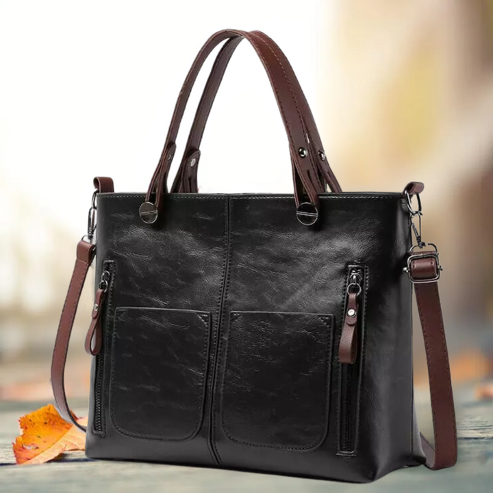Elise | Timeless Leather Shoulder Bag With Refined Elegance
