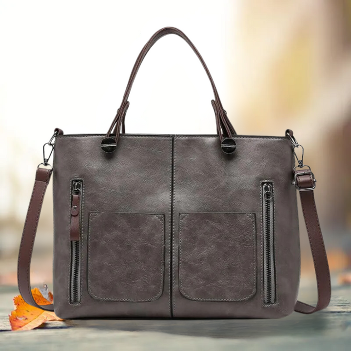 Elise | Timeless Leather Shoulder Bag With Refined Elegance