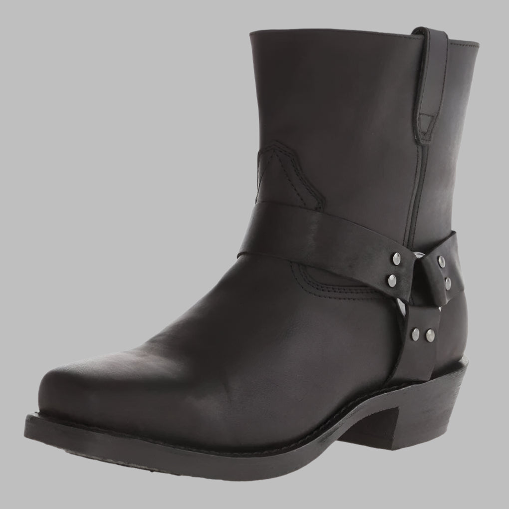 Wyatt | Vintage-Inspired Leather Western Boots For Men