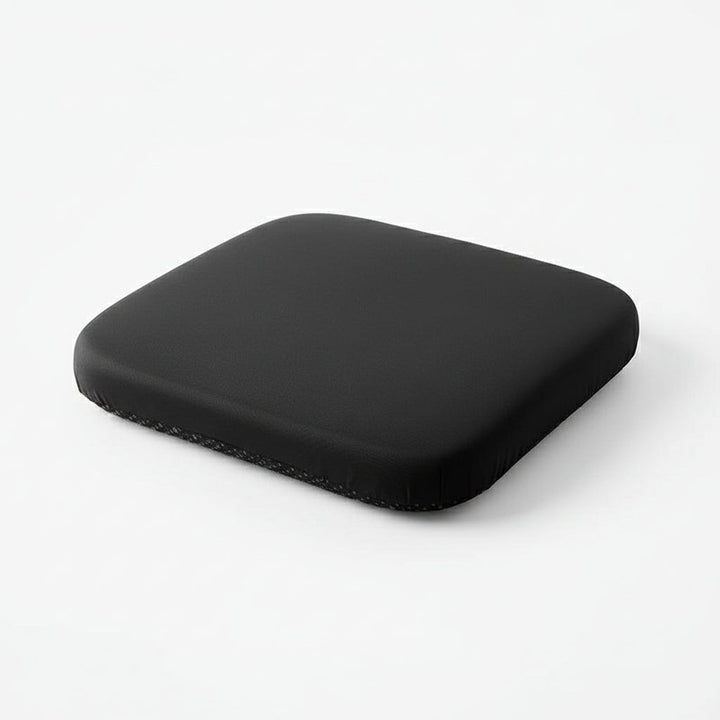 Memory foam seat cushion with a U-shaped tailbone cutout - product photo 11