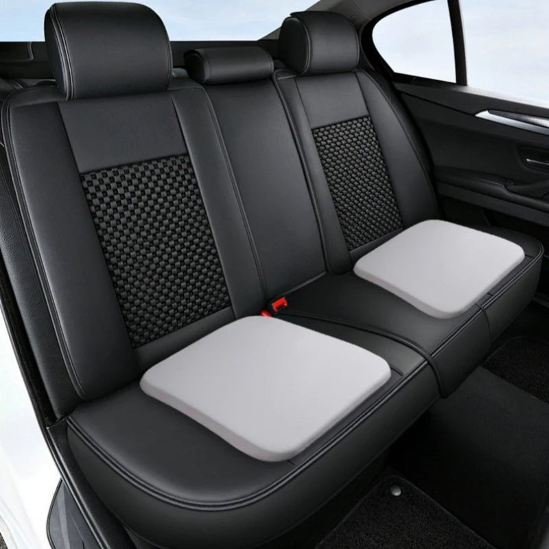 Memory foam seat cushion with a U-shaped tailbone cutout - product photo 4
