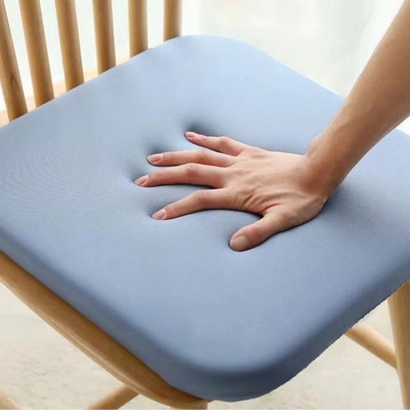 Memory foam seat cushion with a U-shaped tailbone cutout - product photo 5