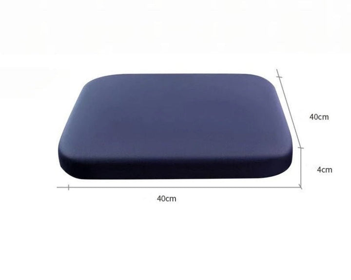 Memory foam seat cushion with a U-shaped tailbone cutout - product photo 6