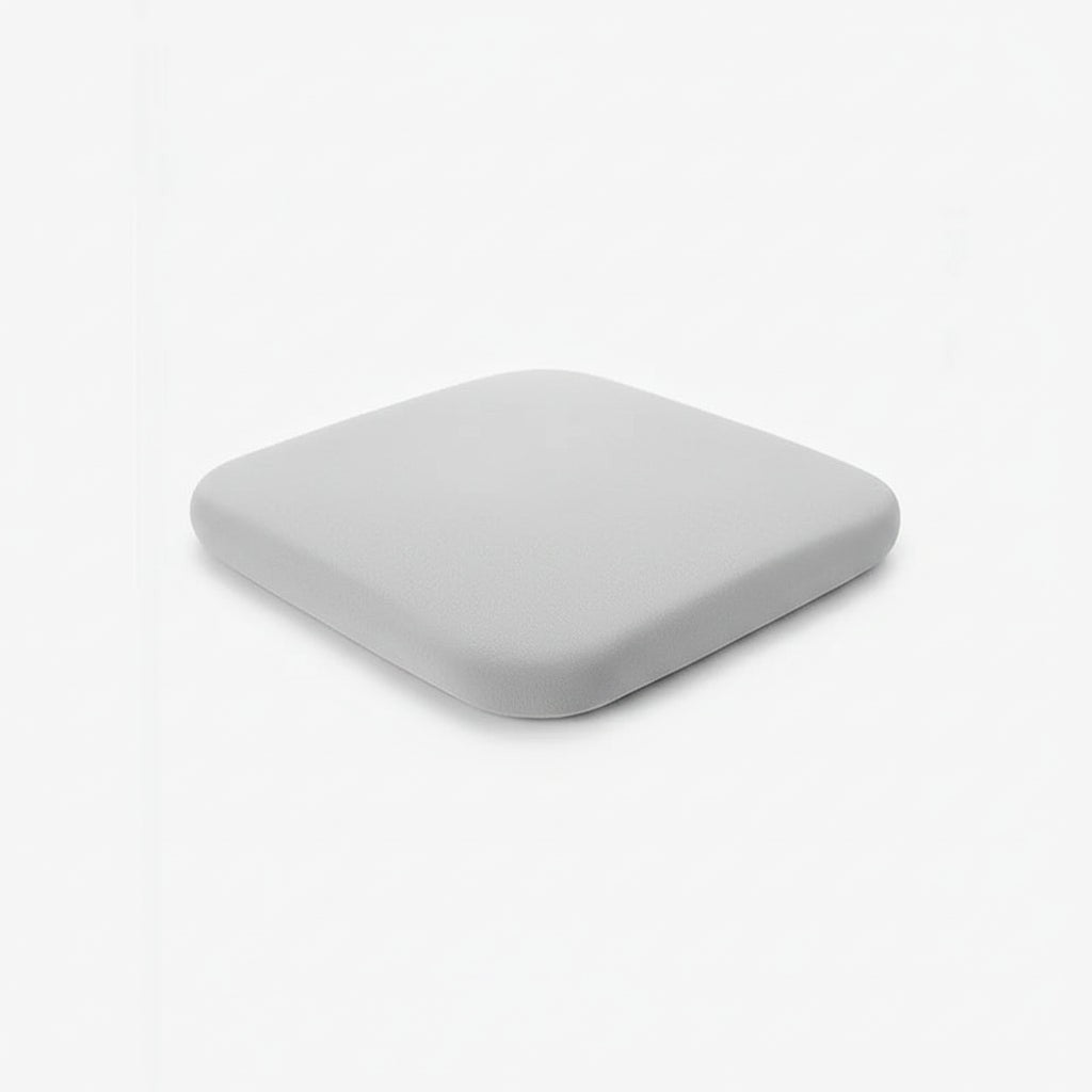 Memory foam seat cushion with a U-shaped tailbone cutout - product photo 7