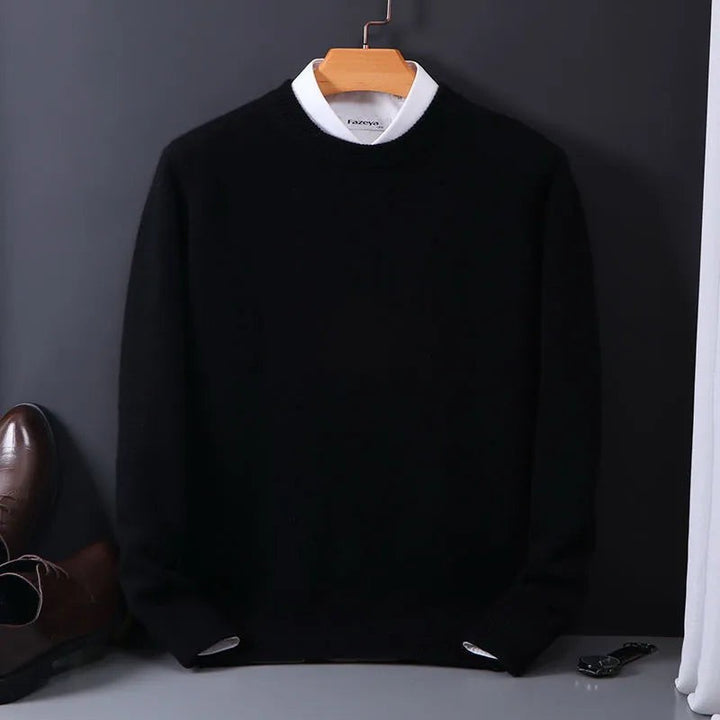 Men's cashmere-blend sweater - product photo 1