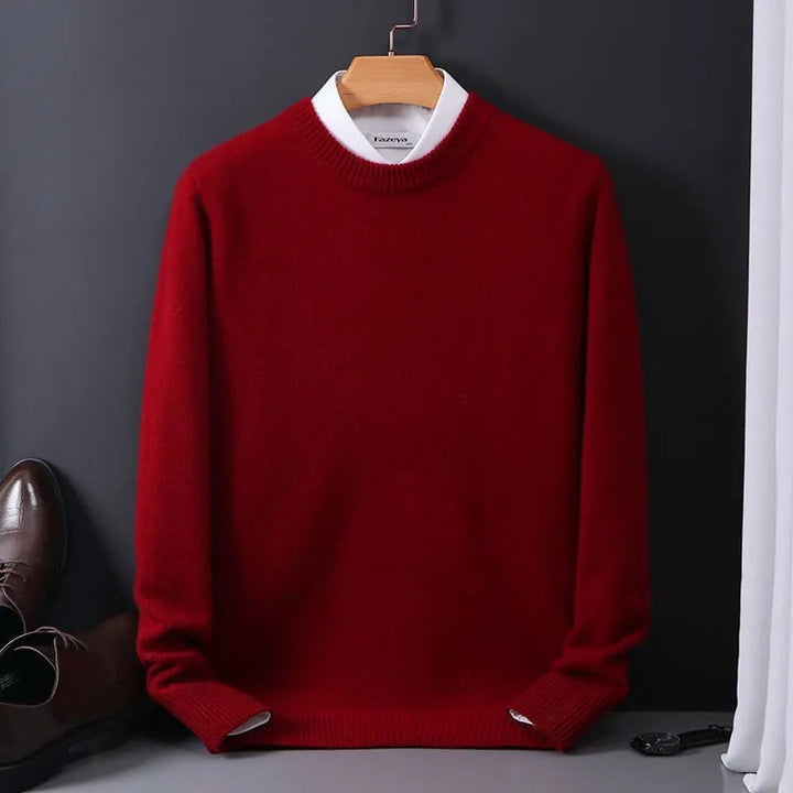 Men's cashmere-blend sweater - product photo 3