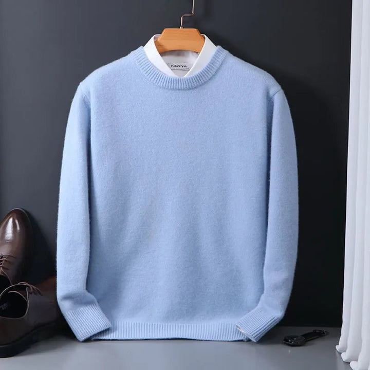 Men's cashmere-blend sweater - product photo 4