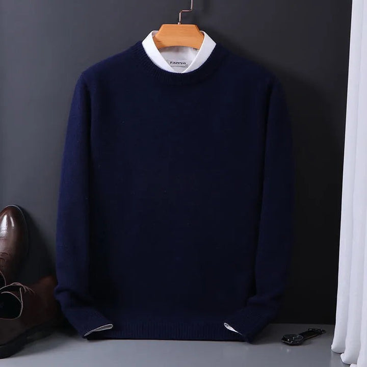 Men's cashmere-blend sweater - product photo 5