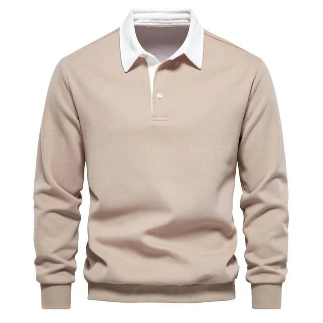 Men's collared polo shirt - product photo 5