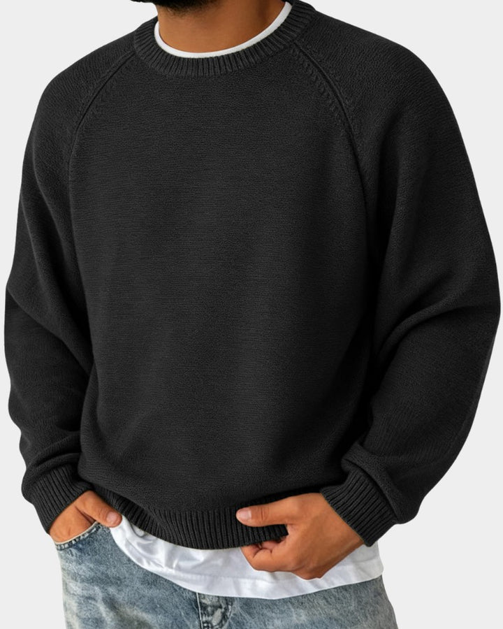 Men's crew neck pullover - product photo 3