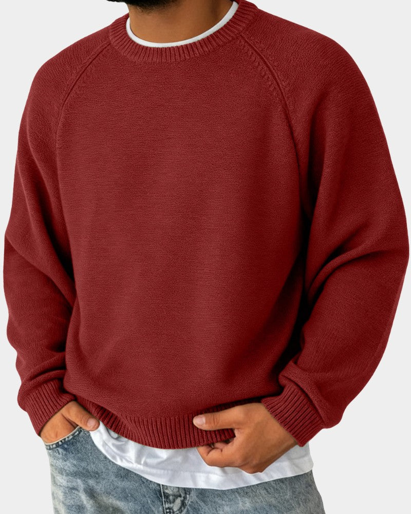 Men's crew neck pullover - product photo 6