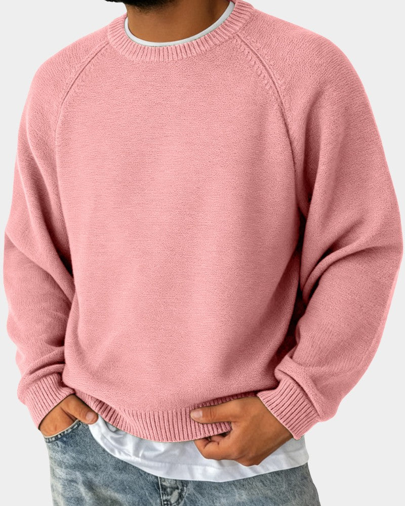 Men's crew neck pullover - product photo 8