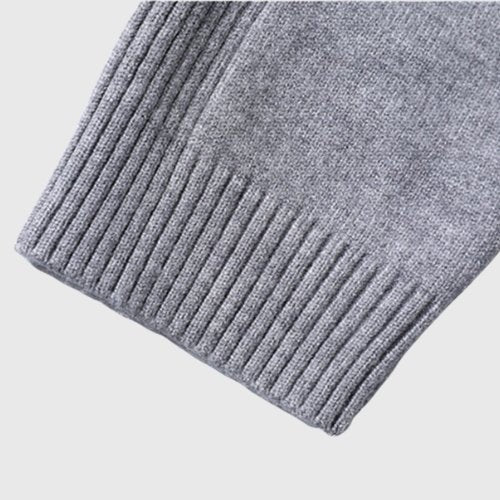 Men's fine knit turtleneck sweater - product photo 17