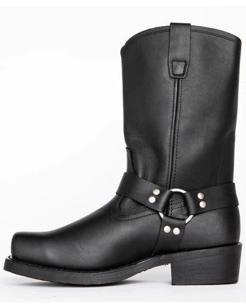 Men's pull-on harness boot with a tall shaft and oil-resistant sole - product photo 6
