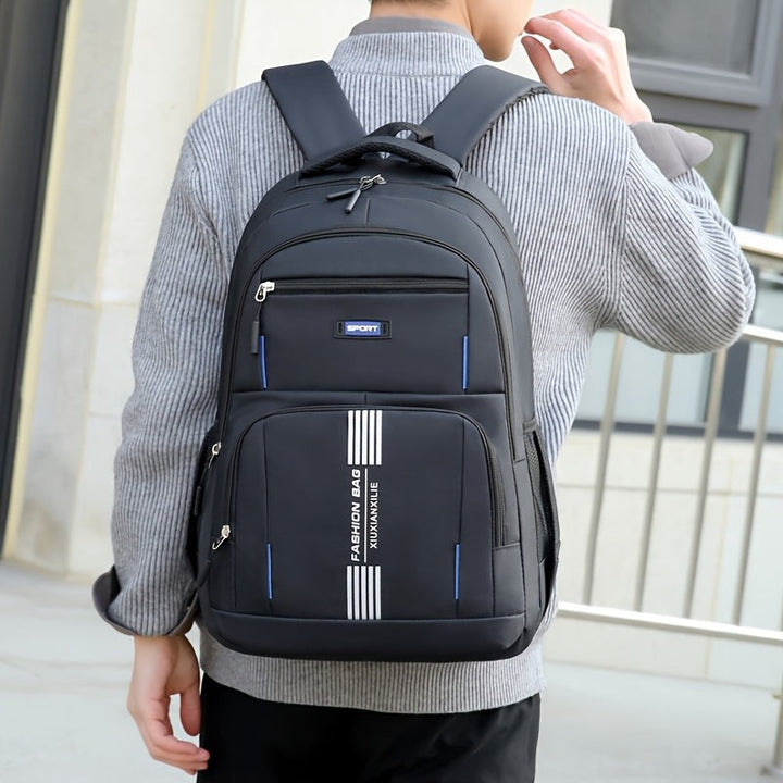 Men's large work backpack with a padded laptop compartment - product photo 14