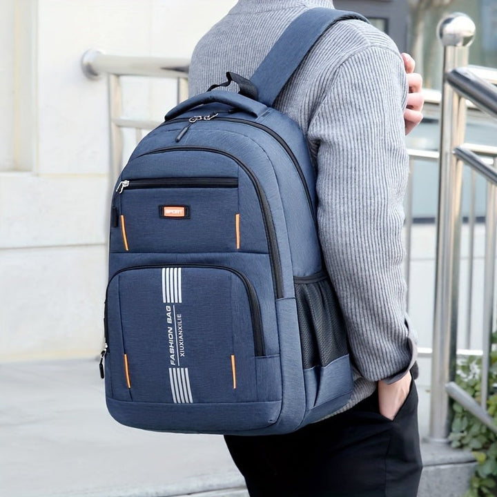 Men's large work backpack with a padded laptop compartment - product photo 6