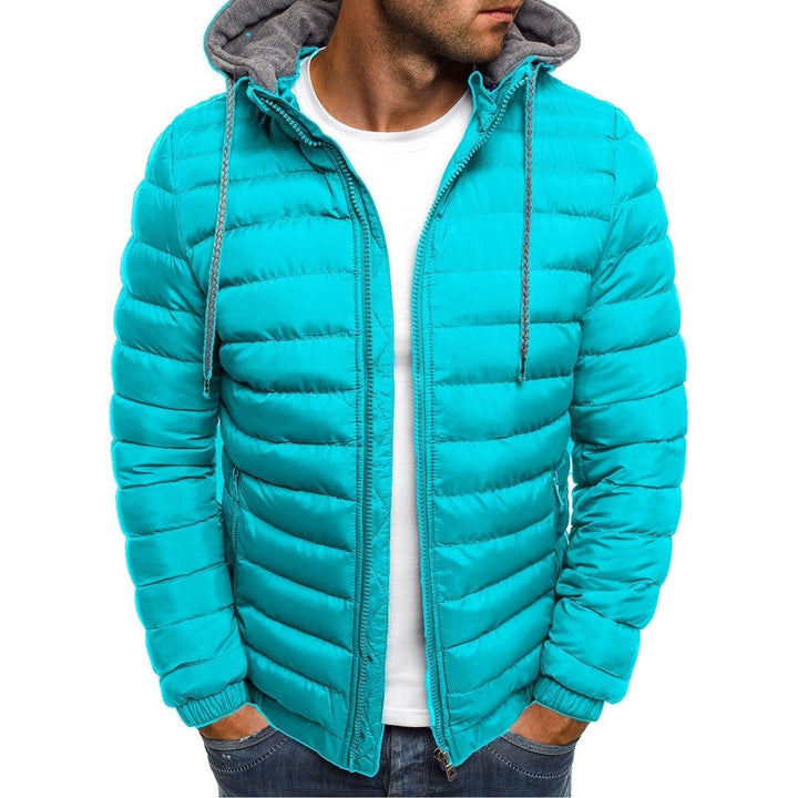Men's lightweight insulated puffer jacket - product photo 3
