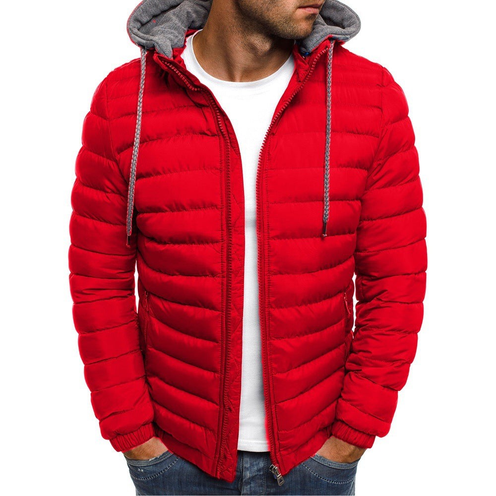 Men's lightweight insulated puffer jacket - product photo 4