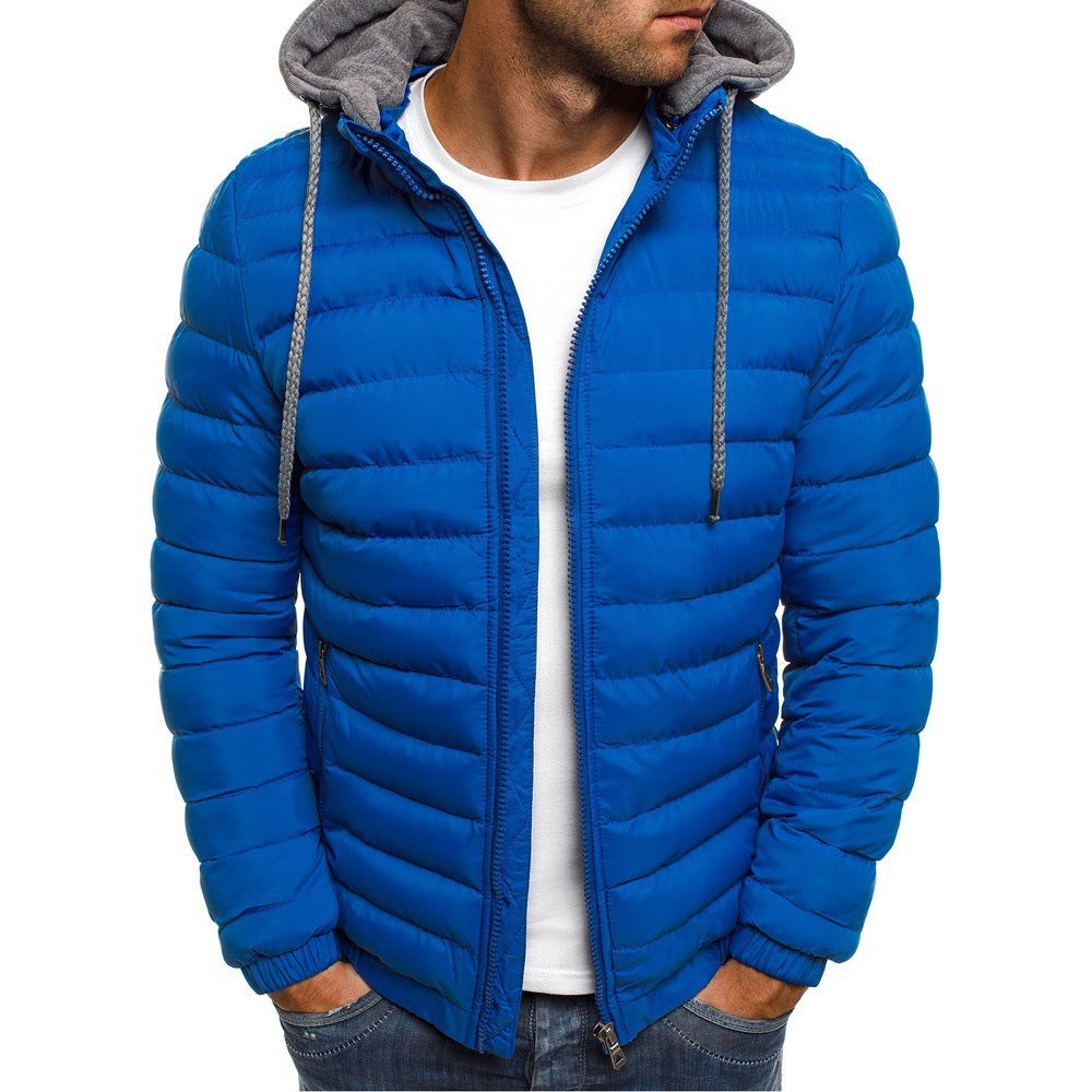 Men's lightweight insulated puffer jacket - product photo 5