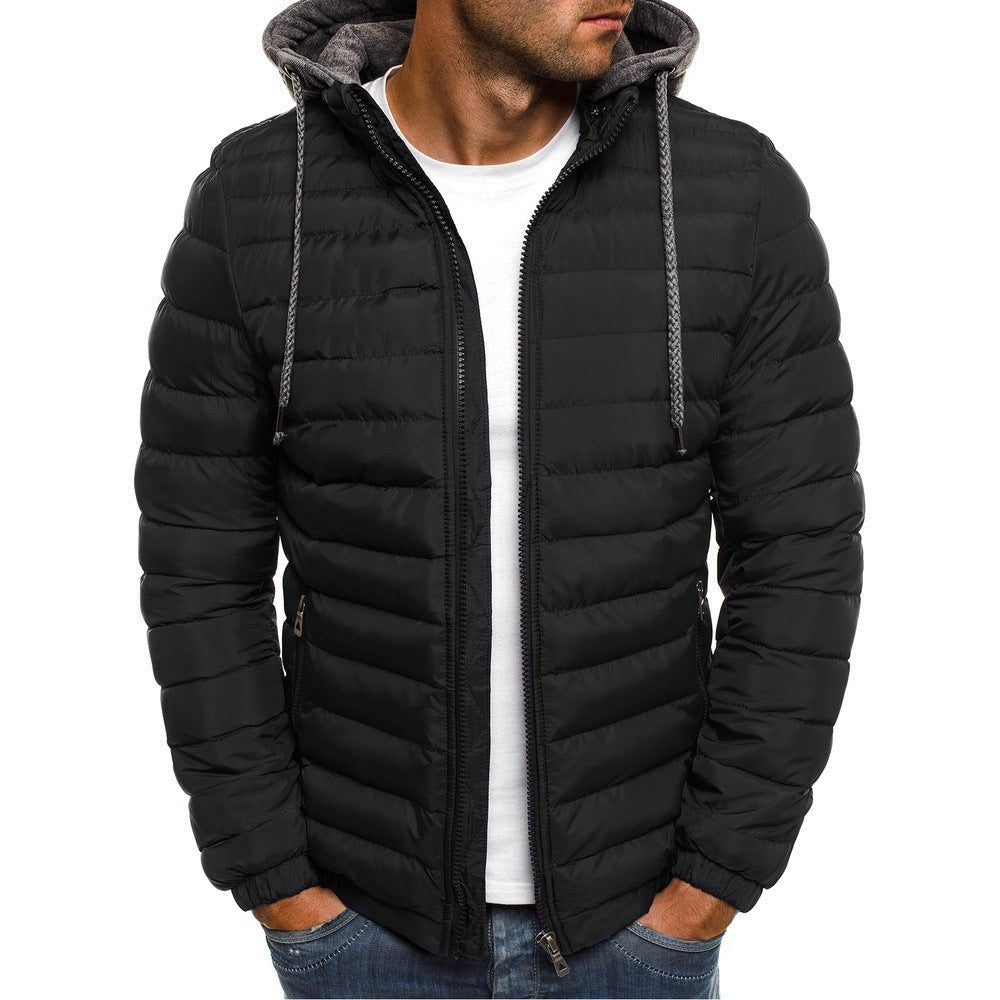 Men's lightweight insulated puffer jacket - product photo 6
