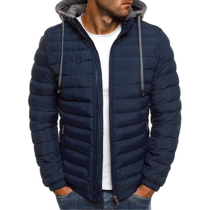 Men's lightweight insulated puffer jacket - product photo 7