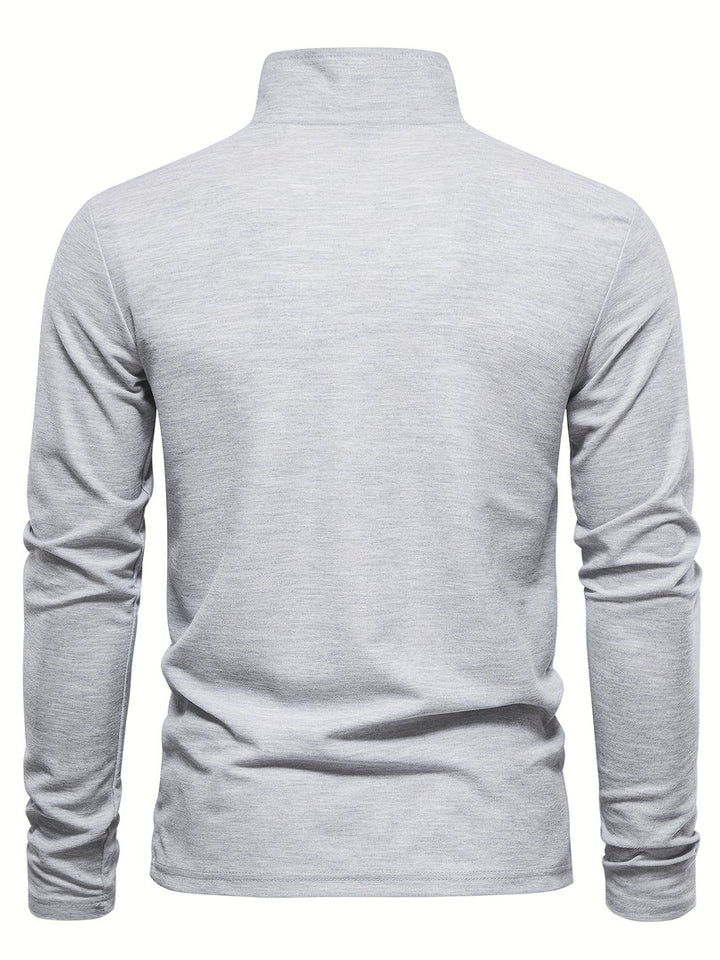 Men's long sleeve polo shirt - product photo 10