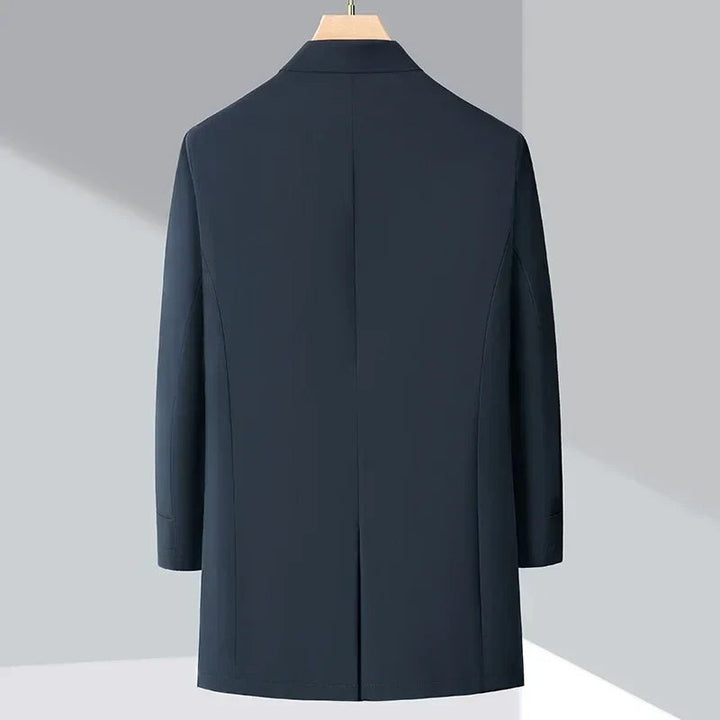 Men's padded trench coat - product photo 2