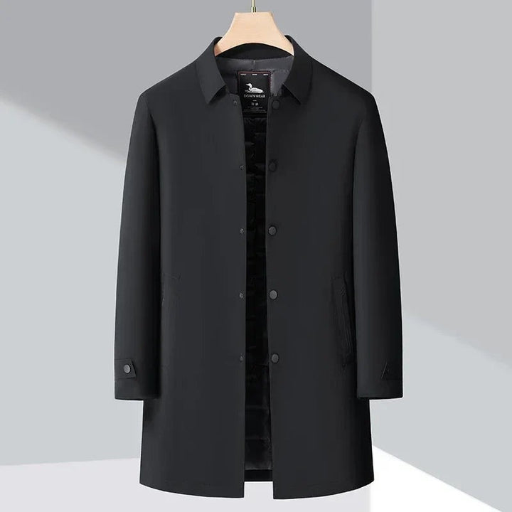 Men's padded trench coat - product photo 3