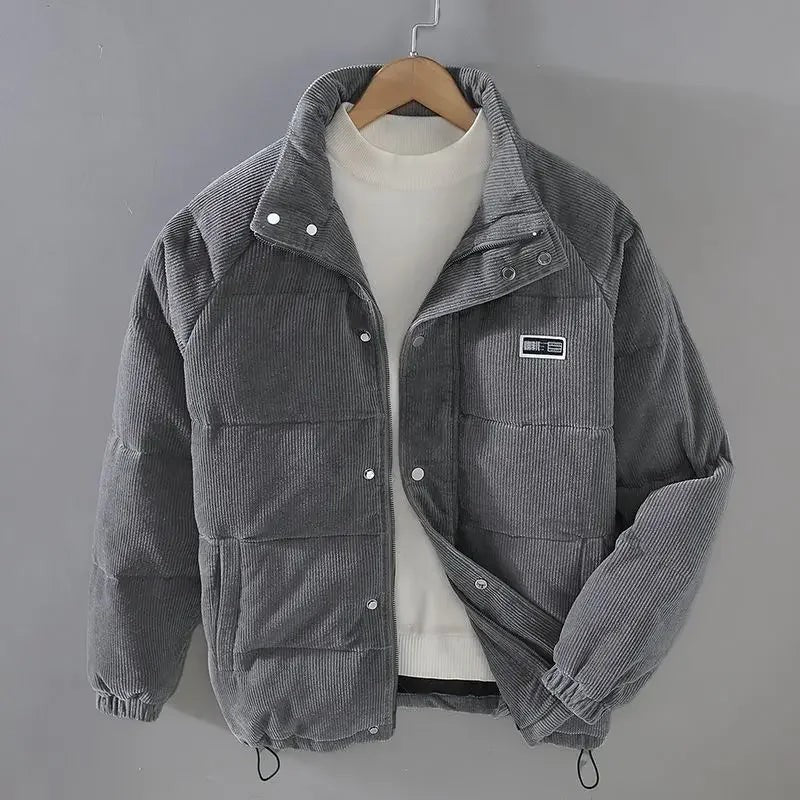 Men's quilted corduroy jacket - product photo 4