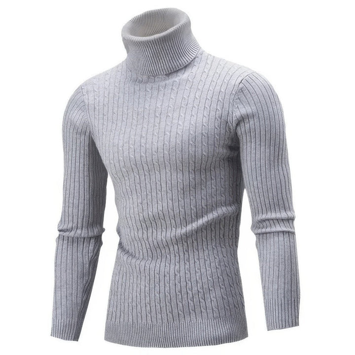 Men's turtleneck sweater - product photo 2