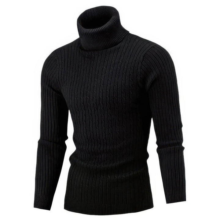 Men's turtleneck sweater - product photo 3