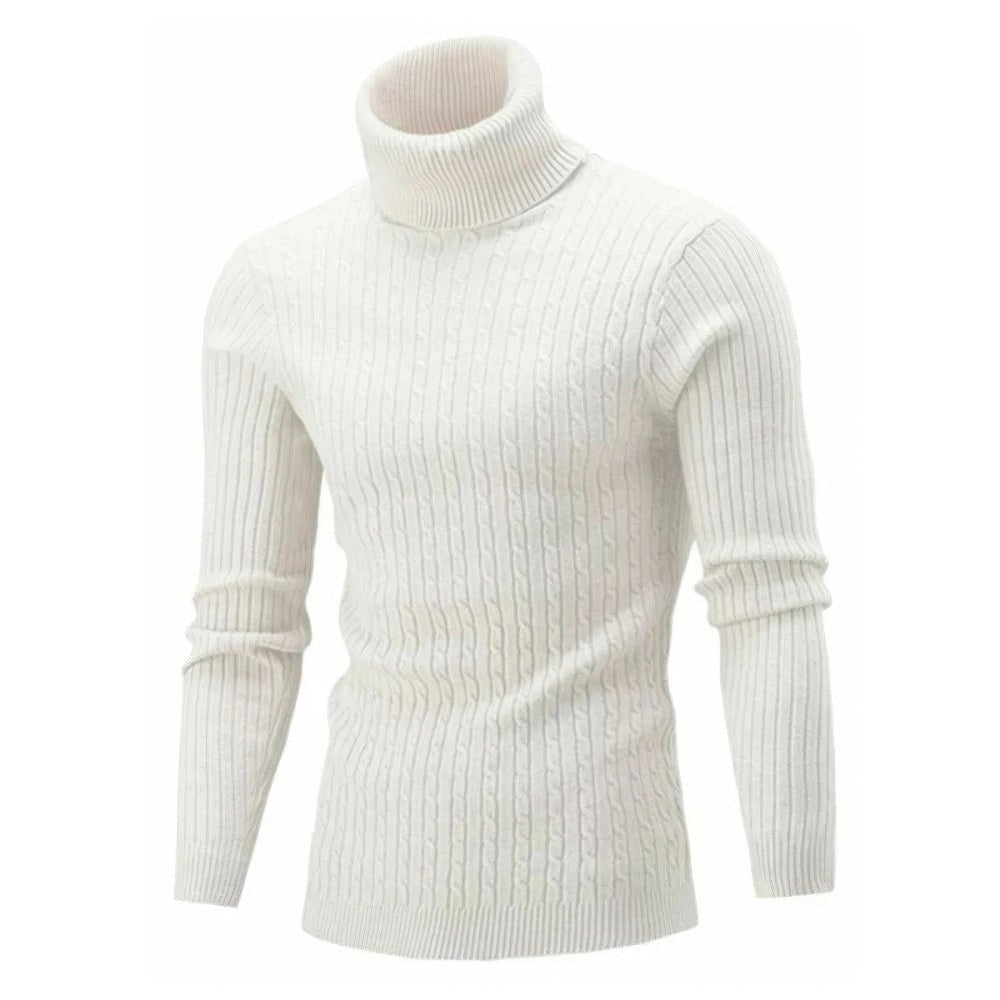 Men's turtleneck sweater - product photo 4