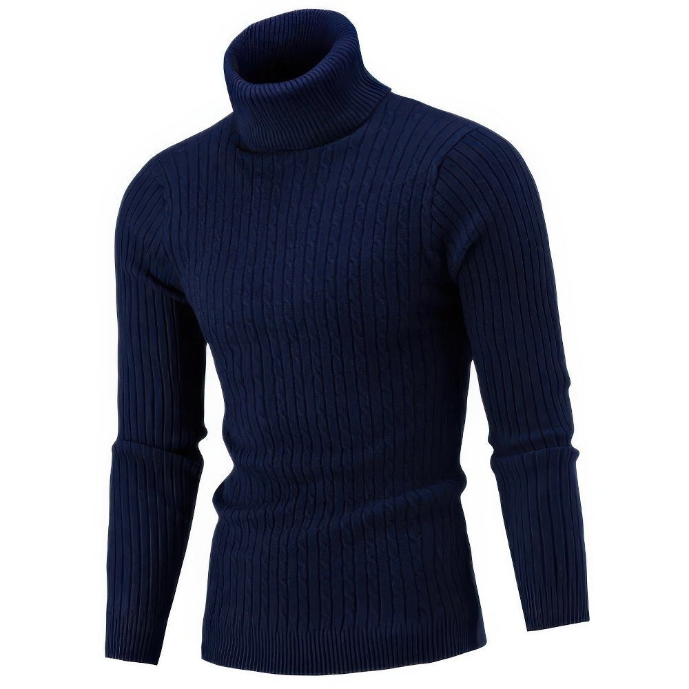Men's turtleneck sweater - product photo 5