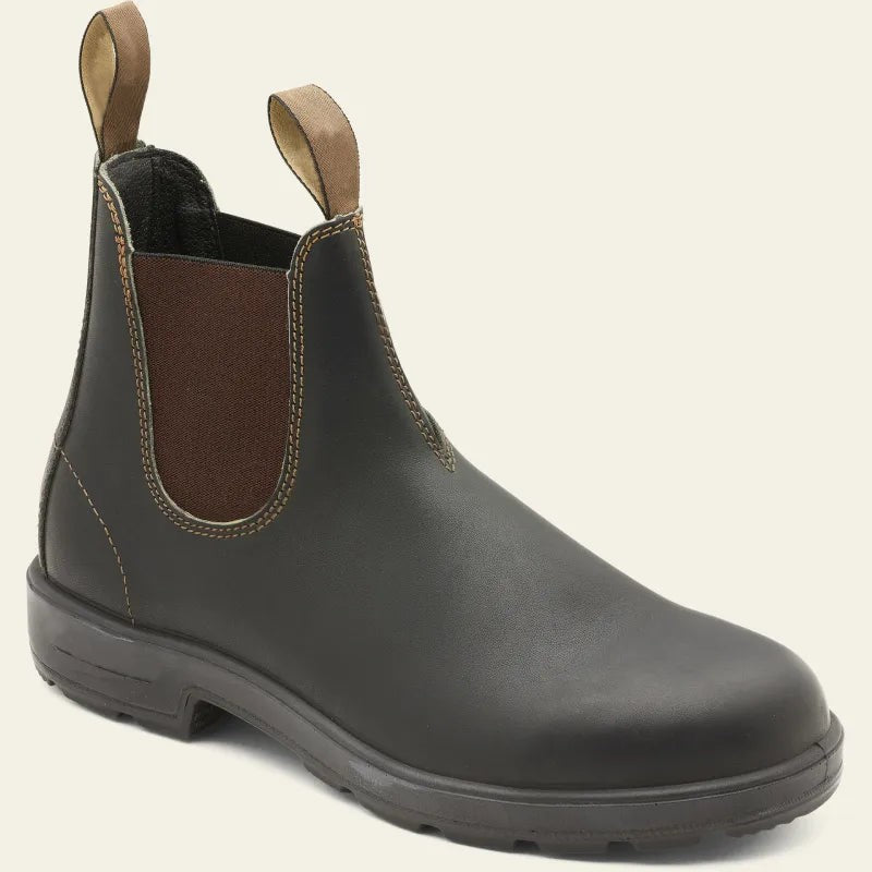 Men's waterproof Chelsea boots with elastic side panels - product photo 1