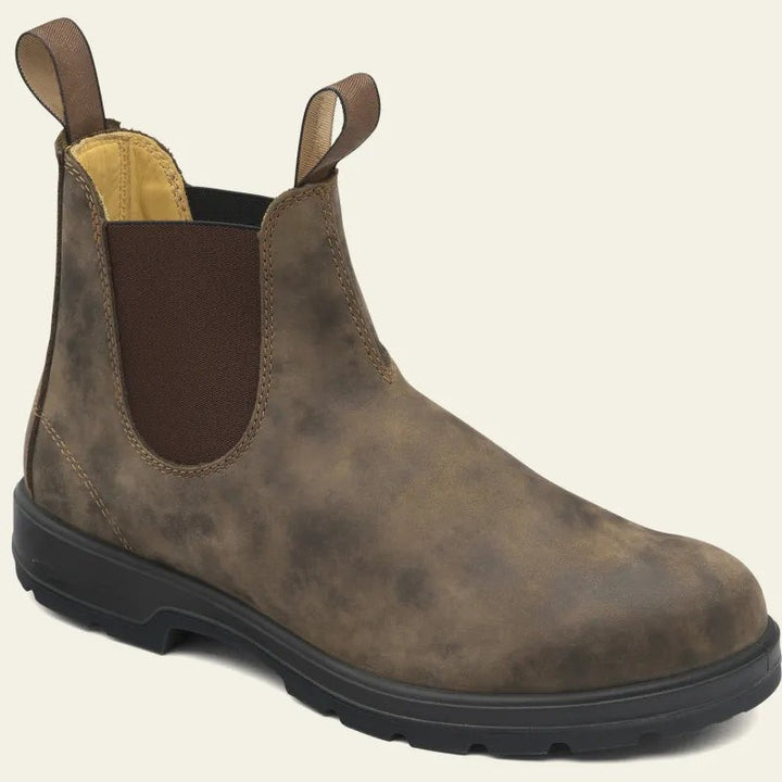 Men's waterproof Chelsea boots with elastic side panels - product photo 3