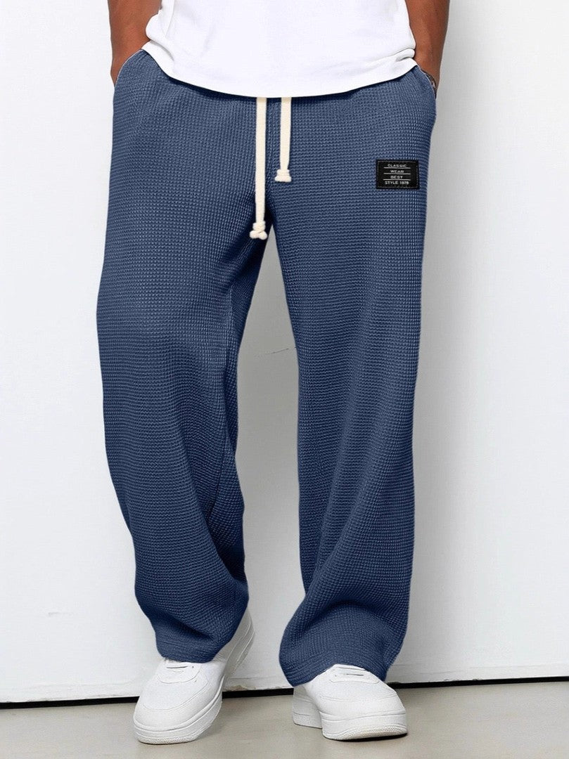 Men's wide-leg trousers - product photo 8
